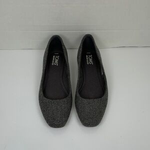 TOMS Women's Charcoal Loafers Size 7